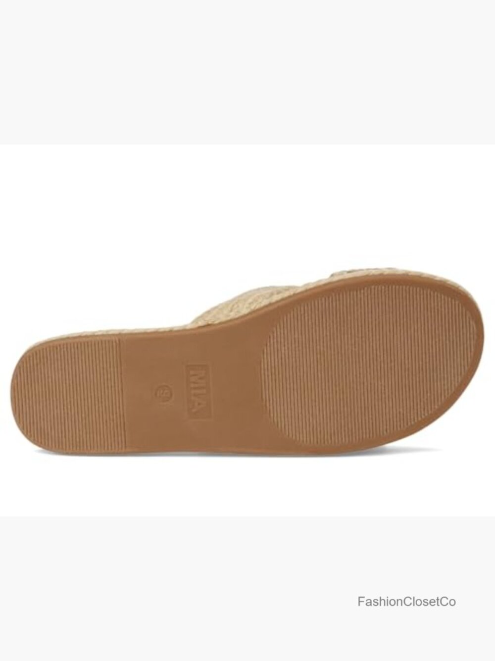 Faux Leather Braided Slide Sandals - Casual Comfort - Picture 3 of 7